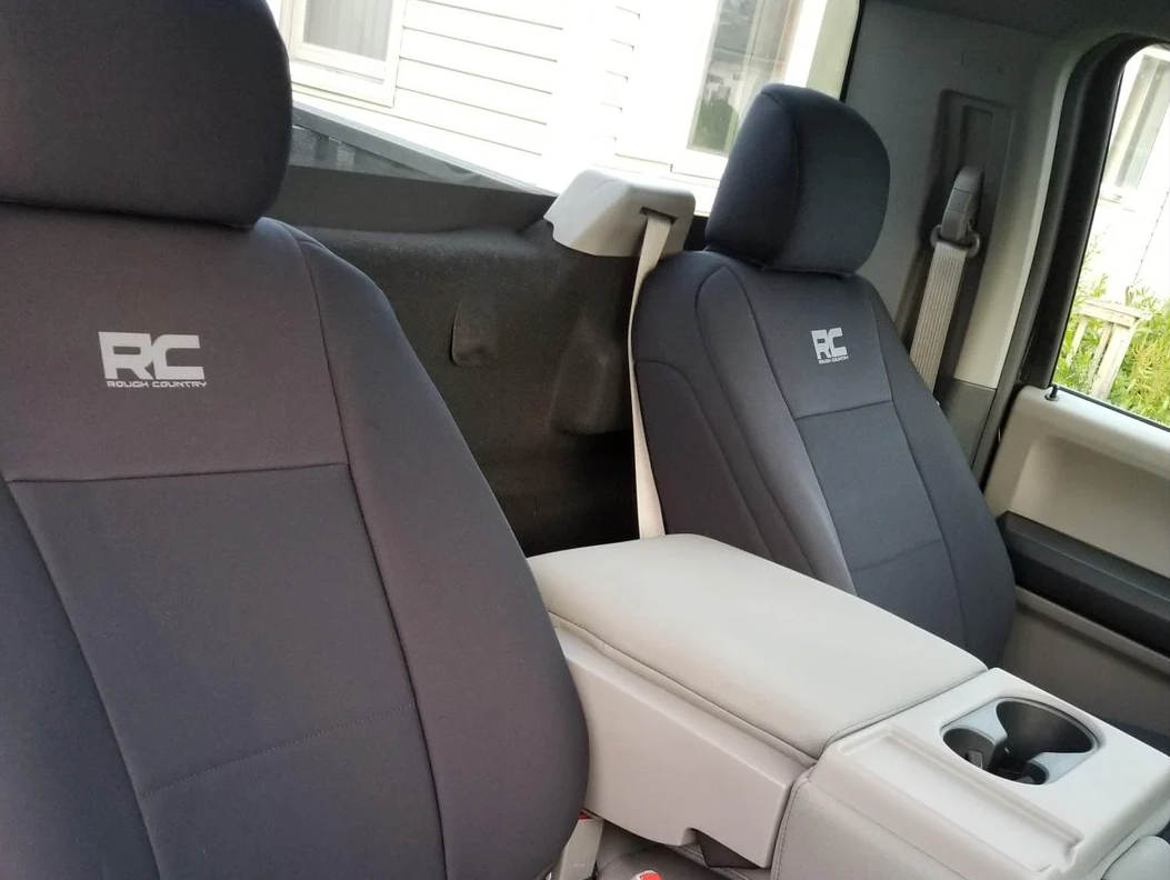 Rough Country Neoprene Front Seat Covers F150