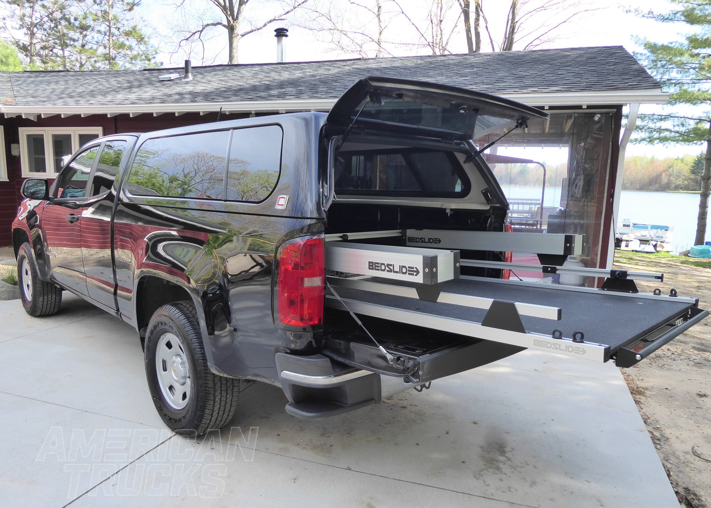 2005 Silverado Fitted with a BedSlide Storage System