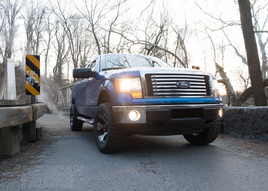 2011 XLT F150 EcoBoost Crossing a Bridge