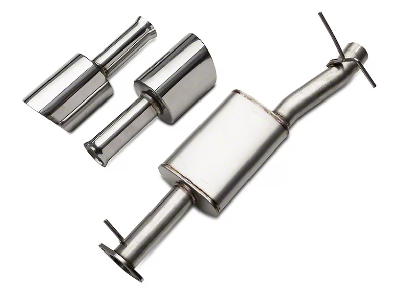 C&L Direct-Fit Performance Muffler with Polished Tips