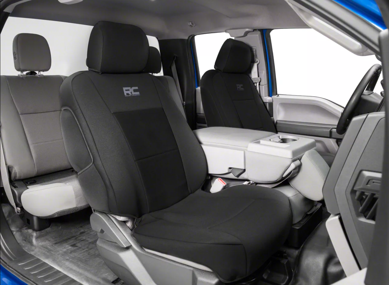 Rough Country Neoprene Front Seat Covers F-150