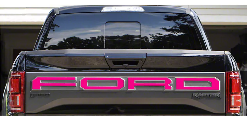 F-150 Tailgate Letter Overlays