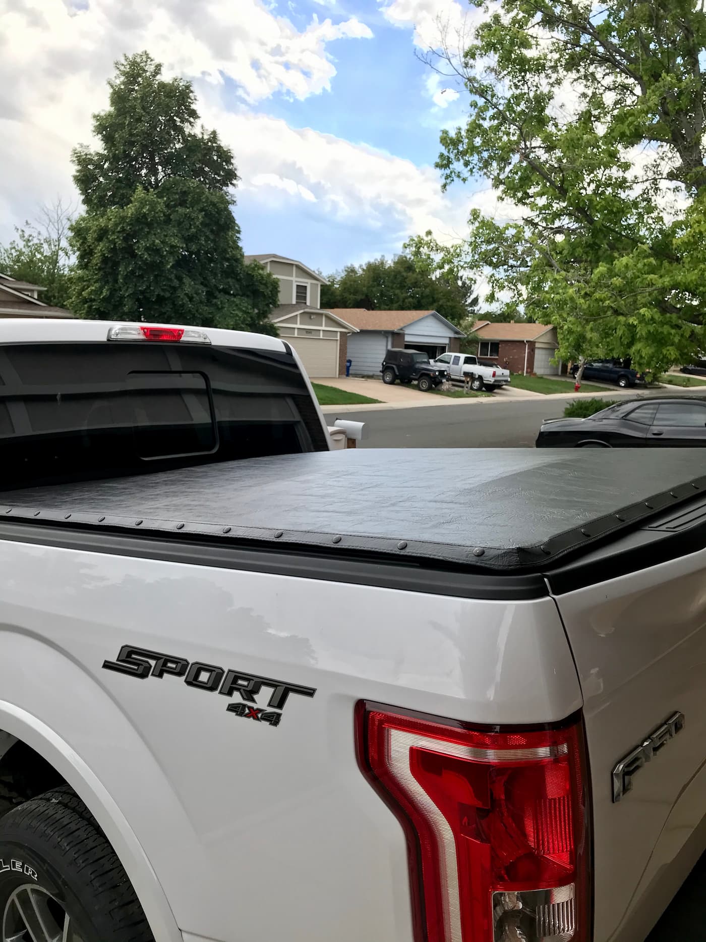 Snap-on tonneau covers