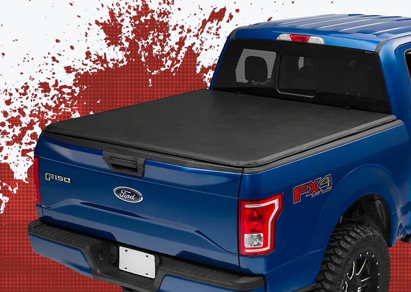 Product image of the Proven Ground EZ Hard Fold tonneau cover. 