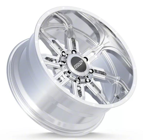 BMF Wheels F-250 Super Duty Roulette Polished 8-Lug Wheel