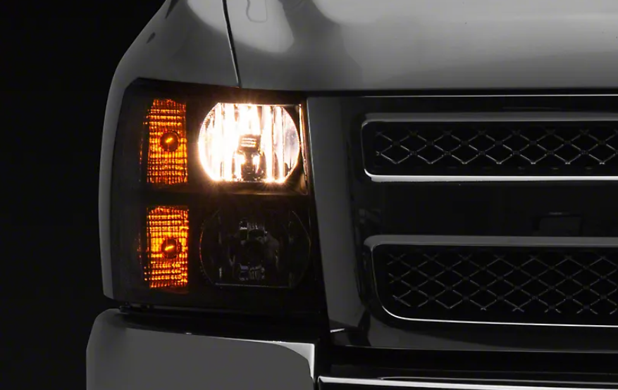 Factory Style Truck Headlights with Clear Lens