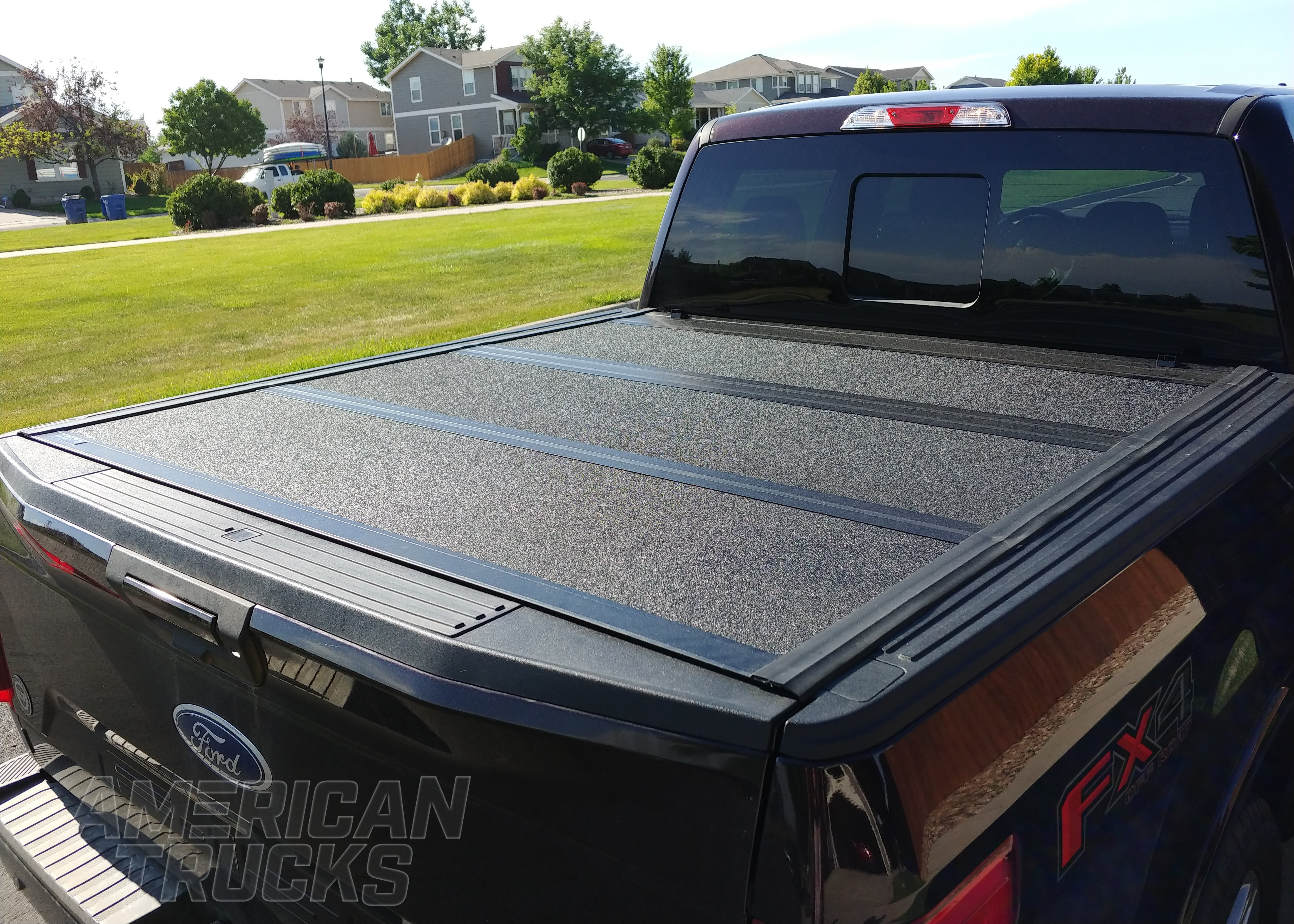 2018 5.0L V8 F150 with a Tri-Fold Bed Cover