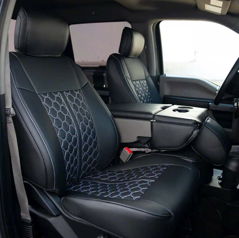 Kustom Interiors F-150 Premium Artificial Leather Front and Rear Seat Covers