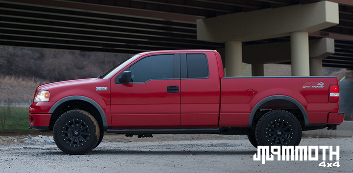 Get 2008 Ford F150 Extended Cab Lifted PNG