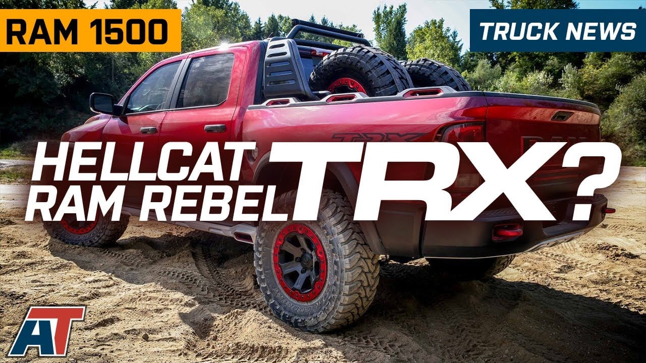 Everything You Need To Know About The RAM Rebel TRX & It’s Hellcat Variant – Truck News