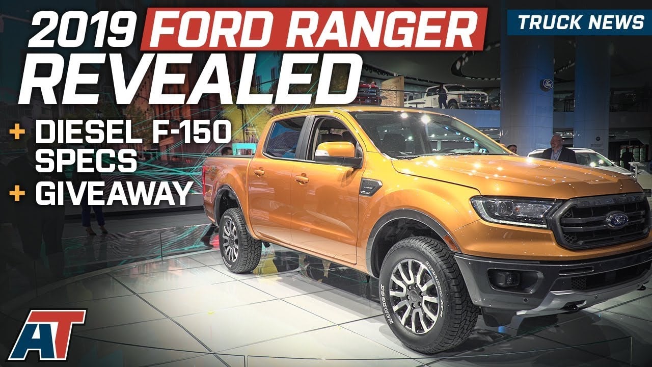 Reveal Of The 2019 Ford Ranger
