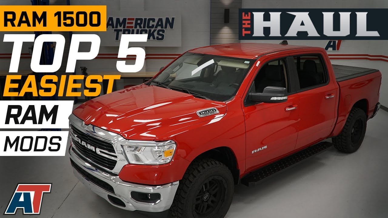 Top 5 Easiest Mods For Your 2019 Dodge RAM - The Haul