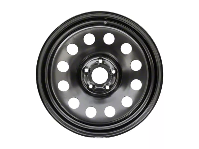 12-Hole Replica Steel Black 5-Lug Wheel; 20x8; 19mm Offset (02-08 RAM 1500, Excluding Mega Cab)