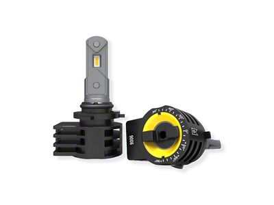 Concept Series LED Fog Light Bulbs; 9006 (02-08 RAM 1500)