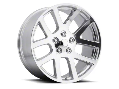 SRT10 Replica Chrome 5-Lug Wheel; 24x10; 25.40mm Offset (02-08 RAM 1500, Excluding Mega Cab)