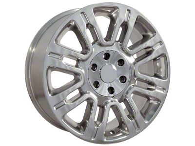 Expedition Style Polished 6-Lug Wheel; 20x8.5; 44mm Offset (04-08 F-150)
