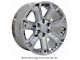 OE Revolution G-06 Hyper Silver 6-Lug Wheel; 22x9; 31mm Offset (07-13 Sierra 1500)