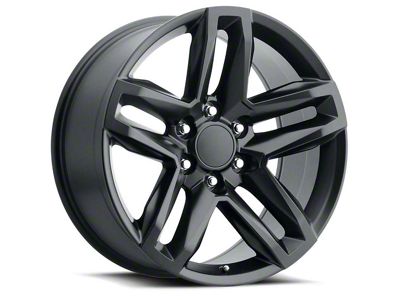 Z71 Style Satin Black 6-Lug Wheel; 20x9; 15mm Offset (07-13 Sierra 1500)