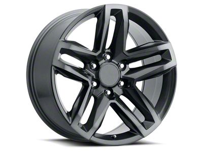 Z71 Style Titanium Gray 6-Lug Wheel; 20x9; 15mm Offset (07-13 Sierra 1500)