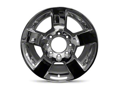 5-Spoke Replica Chrome 8-Lug Wheel; 20x8.5; 44mm Offset (11-14 Sierra 2500 HD)