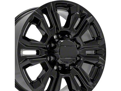 CV70B Black 8-Lug Wheel; 20x8.5; 47mm Offset (11-14 Sierra 2500 HD)