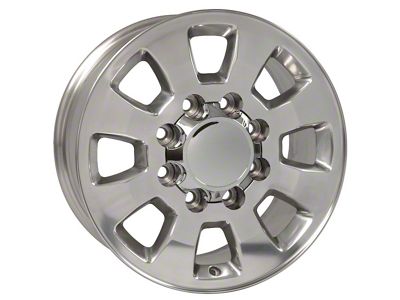 Sierra Style Polished 8-Lug Wheel; 18x8; 44mm Offset (11-14 Sierra 2500 HD)