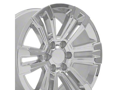 CV44 Chrome 6-Lug Wheel; 20x9; 24mm Offset (07-13 Silverado 1500)