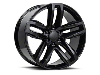 Z71 Trail Boss Replica Gloss Black 6-Lug Wheel; 22x9; 15mm Offset (07-13 Silverado 1500)