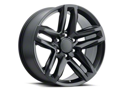 Z71 Trail Boss Replica Satin Black 6-Lug Wheel; 22x9; 15mm Offset (07-13 Silverado 1500)