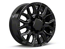 CV97B Black 8-Lug Wheel; 20x8.5; 47mm Offset (11-14 Silverado 2500 HD)