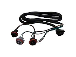 Tail Light Wiring Harness; 2-Pieces (07-09 Silverado 2500 HD)