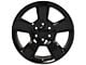 Tahoe Style Black 6-Lug Wheel; 20x9; 27mm Offset (07-14 Tahoe)