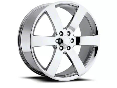 1500 Replica Chrome 6-Lug Wheel; 24x10; 31mm Offset (07-14 Tahoe)