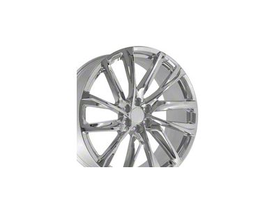 CA90 Chrome 6-Lug Wheel; 26x10; 28mm Offset (07-14 Tahoe)