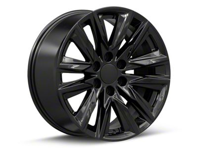 CA91 Gloss Black 6-Lug Wheel; 20x9; 28mm Offset (07-14 Tahoe)