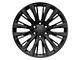 CA93 Satin Black 6-Lug Wheel; 22x9; 28mm Offset (07-14 Tahoe)