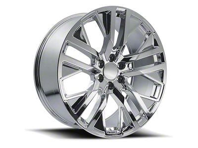 CarbonPro Replica Chrome 6-Lug Wheel; 24x10; 31mm Offset (07-14 Tahoe)