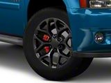 Chevy Snowflake Replica Gloss Black 6-Lug Wheel; 20x9; 27mm Offset (07-14 Tahoe)