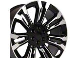 CV43 Machined 6-Lug Wheel; 24x10; 24mm Offset (07-14 Tahoe)
