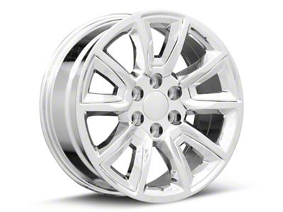 CV73 Chrome 6-Lug Wheel; 20x8.5; 24mm Offset (07-14 Tahoe)