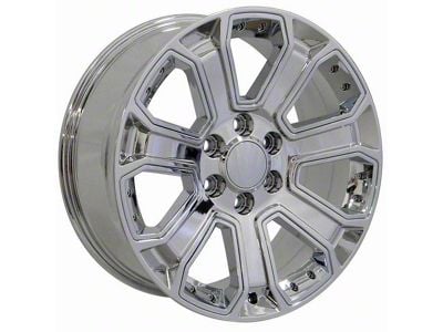 OE Revolution G-06 Hyper Silver 6-Lug Wheel; 22x9; 31mm Offset (07-14 Tahoe)