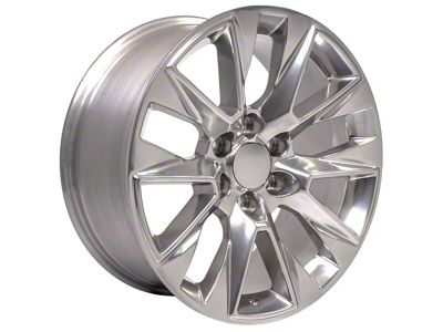 High Country Style Polished 6-Lug Wheel; 20x9; 28mm Offset (07-14 Tahoe)