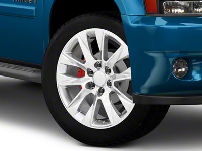 High Country Style Polished 6-Lug Wheel; 22x9; 28mm Offset (07-14 Tahoe)