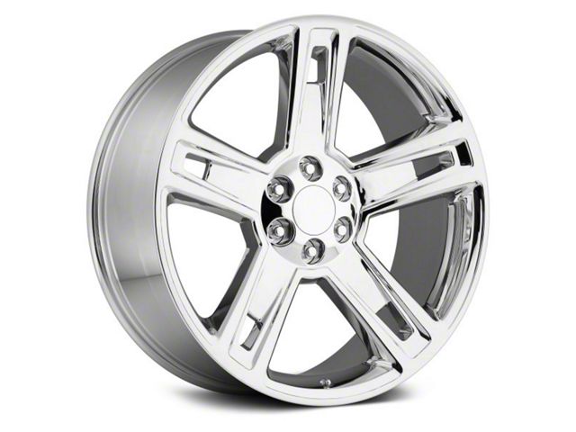 Silverado Replica Chrome 6-Lug Wheel; 22x9; 24mm Offset (07-14 Tahoe)