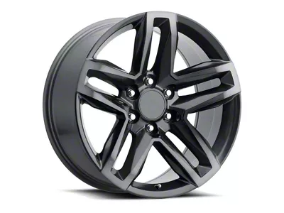 Z71 Trail Boss Replica Satin Titanium Grey Machine Face 6-Lug Wheel; 22x9; 15mm Offset (07-14 Tahoe)
