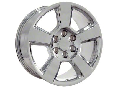 Tahoe Style Chrome 6-Lug Wheel; 20x9; 27mm Offset (07-14 Yukon)