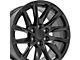 CA90 Satin Black 6-Lug Wheel; 20x9; 28mm Offset (07-14 Yukon)