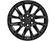 CA90 Satin Black 6-Lug Wheel; 20x9; 28mm Offset (07-14 Yukon)