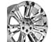 CV43 Chrome 6-Lug Wheel; 24x10; 24mm Offset (07-14 Yukon)