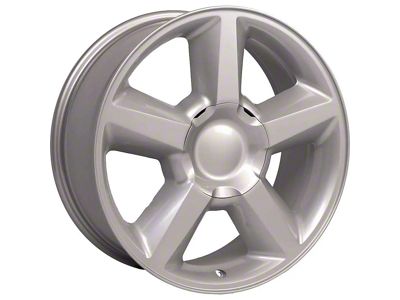 CV83 Silver 6-Lug Wheel; 20x8.5; 31mm Offset (07-14 Yukon)